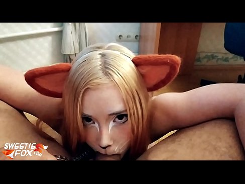 ❤️ Kitsune traga o pau e corre na súa boca ☑ Só porno en nós ﹏